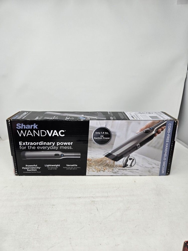 Shark Wandvac WV201 Handheld Vacuum Cleaner - Grey
