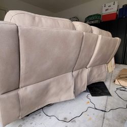 Double Chair Reclining Sofa