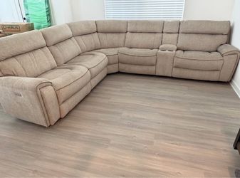 7 Pc Non-Power Reclining Sectional