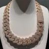Iced-Out Moissanite Cuban Link Chain -Select Colors Are Available For Public Meet Up