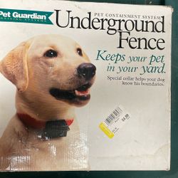 Pet Guardian Underground Fence 