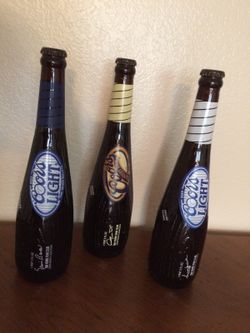 "Baseball bat" Coors Light Bottles