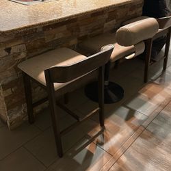 3 Counter Height Bar Stools