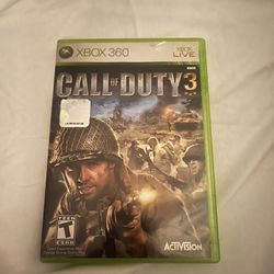 Call Of Duty 3 Xbox 360 