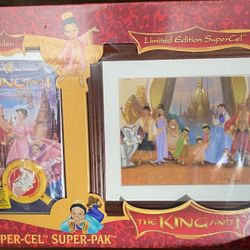 New Sealed King And I Numbered Super Pak VHS Movie & Framed 8”X10” Super Cell