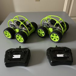 2 Self-Righting Remote Control Cars 