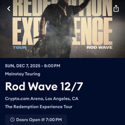Rod Wave Concert 2NITE 