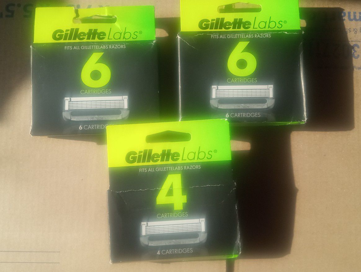 Brand New Gillette Labs Razors Heads. x16