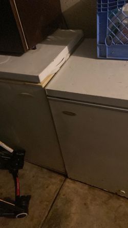 Two deep freezer work real good $190