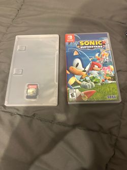 SEGA Sonic Superstars and Sonic Frontiers Nintendo Game physical cartridges