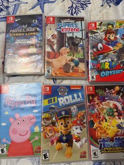 VR and Nintendo switch with games for 340