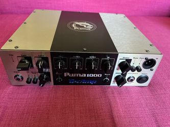 TecAmp Puma 1000 Bass Amp Head and Bag