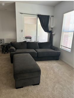 Sofa With Chaise / Good Condition /Moving need gone asap