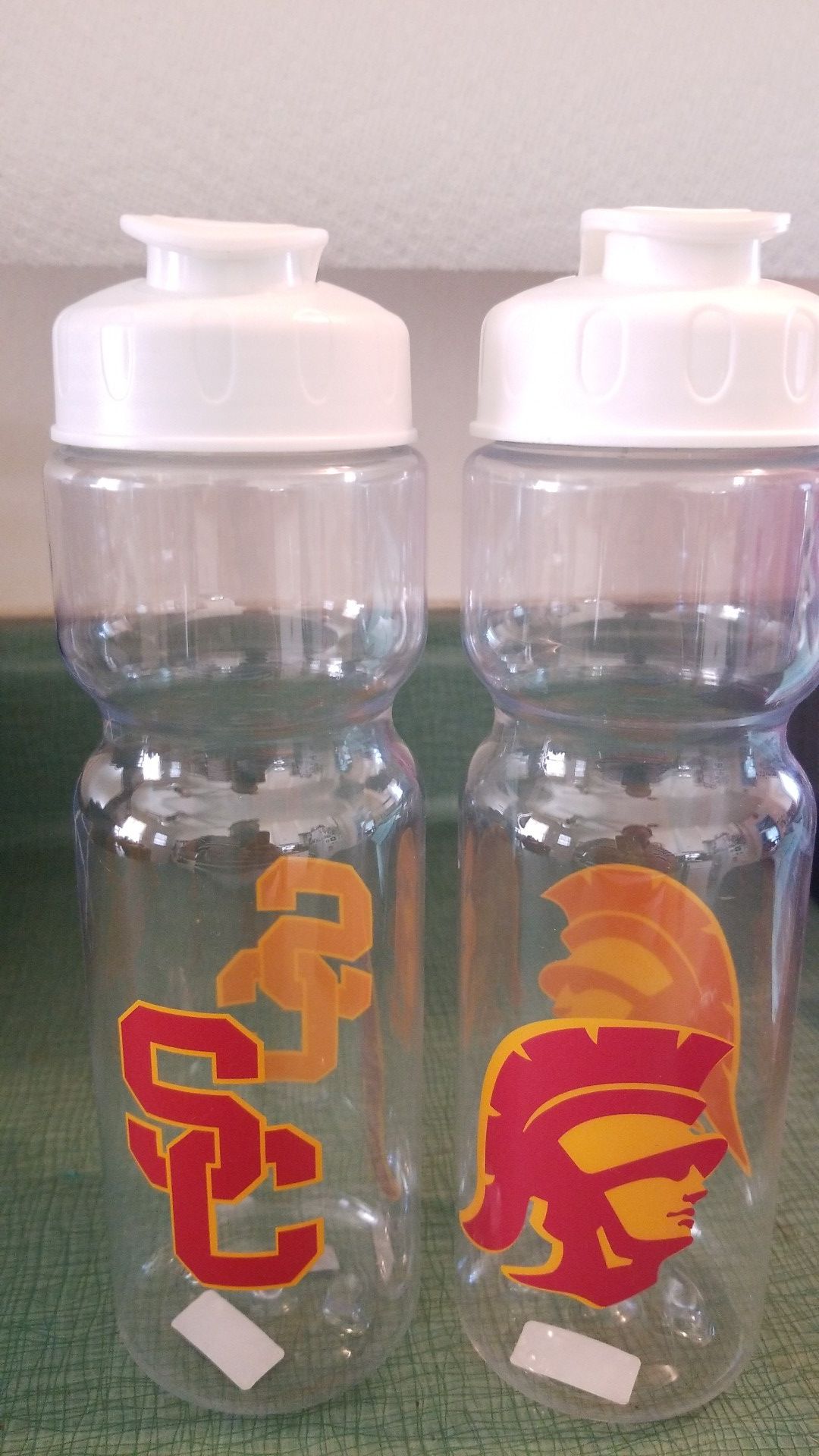 2 USC Plastic Water Bottles