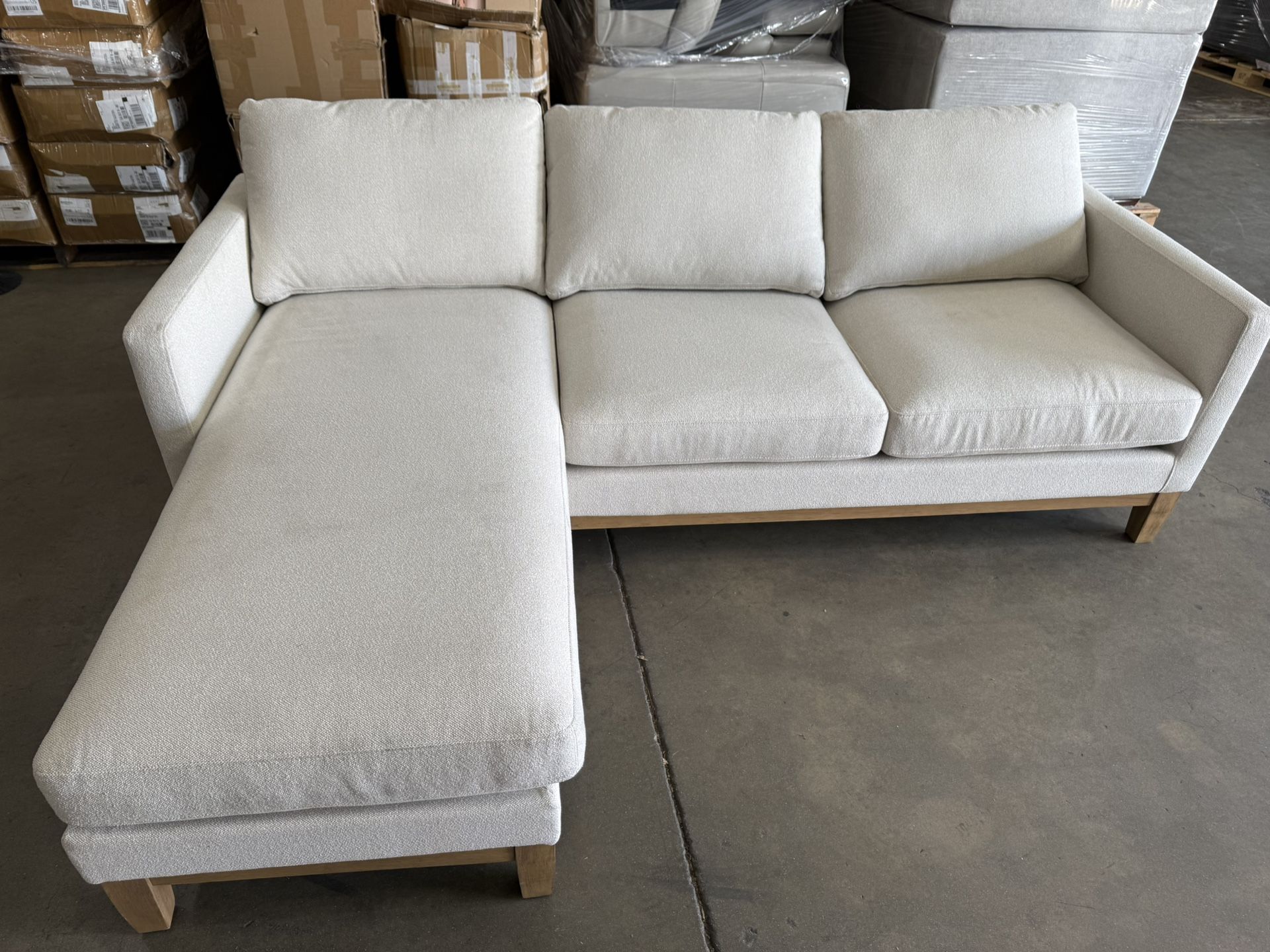 Costco Online Only Instant Savings Henredon Murphy Sofa with Reversible Chaise
