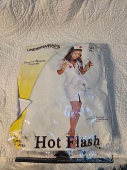 Underwraps Hot Flash Nurse Halloween Costume