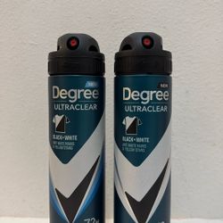 Degree Ultra Clear 72H Dry Spray Combo Set (EXP 12/2025)