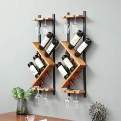Wall Mount Wine Rack