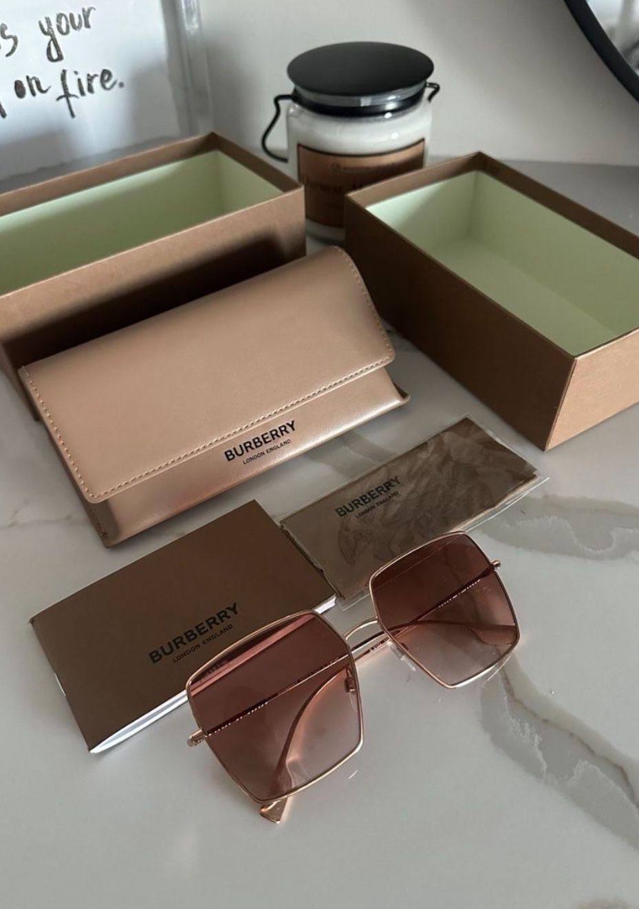 Burberry Sunglasses BE3133 DAPHNE Women’s New