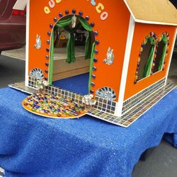 BEAUTIFUL CAT OR DOG HOUSE !!!! /HANDMADE/ I've built !