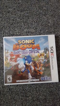 Sonic Boom Shattered Crystal Nintendo 3DS