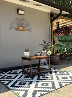 Mid Century Modern Side Table .