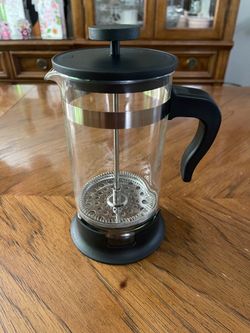 Glass Ikea French Press Coffee Maker in Excellent Condition