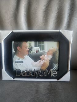 Daddy &Me Picture Frame