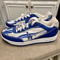 Los Angeles Dodger MLB Authentic Reebok Custom Shoes Men’s Size 10