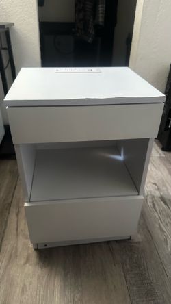 Nightstand table with drawers