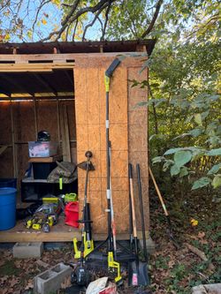 Ryobi Cordless Outdoor Power Tool Lot