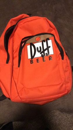 Duff beer backpack