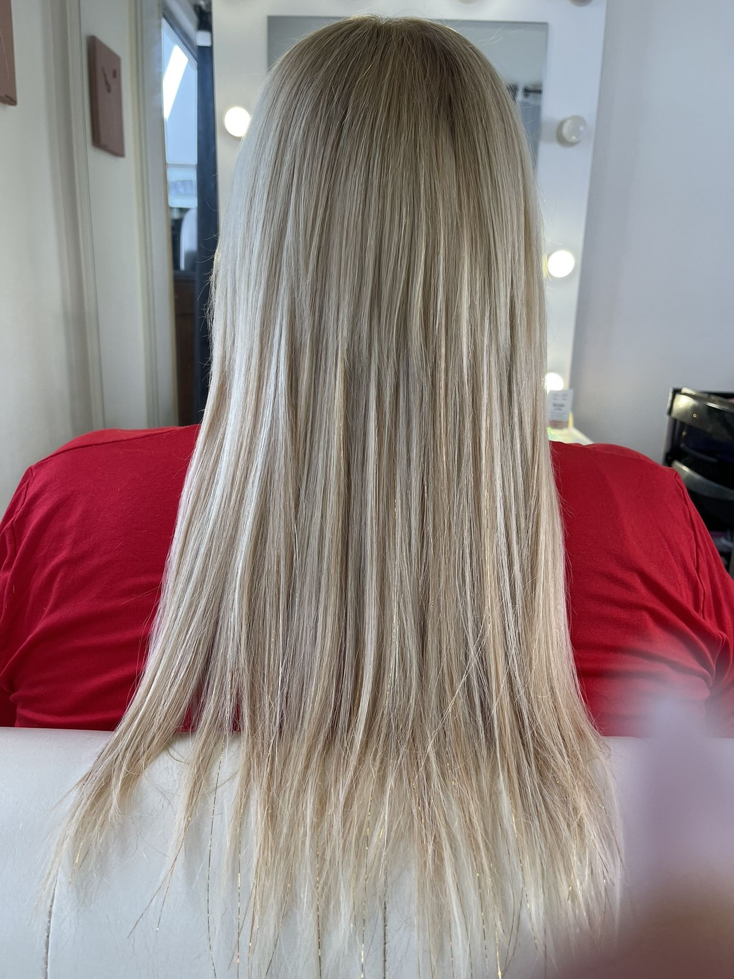 Hair extenstions install