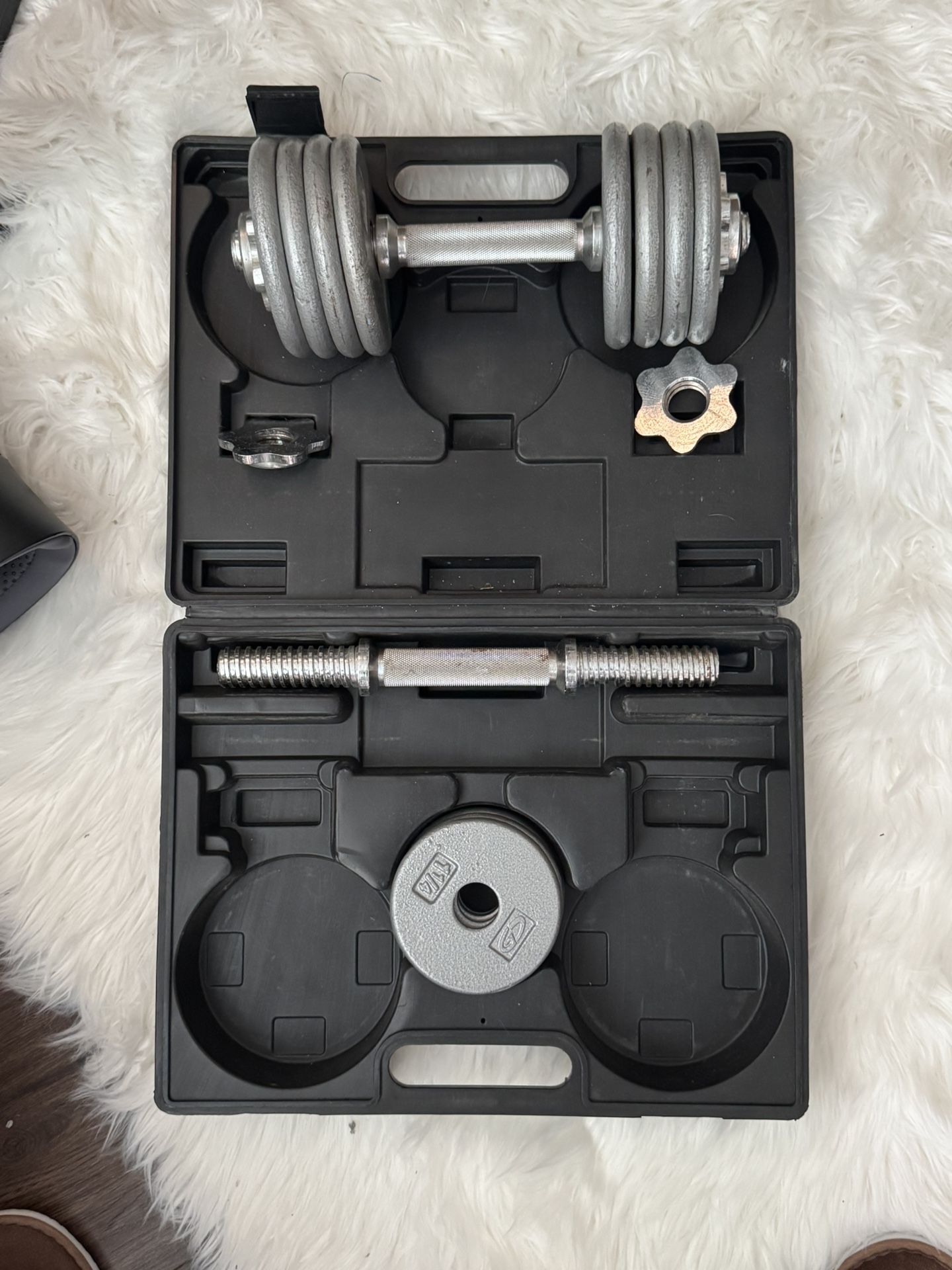 Dumbbells Adjustable With Case 