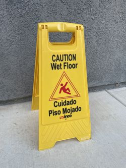 We Floor Sign
