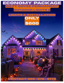 100ft Govee Permanent Outdoor Lights 2 (With Installation)