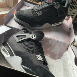 Air Jordan 4 Black Canvas SE