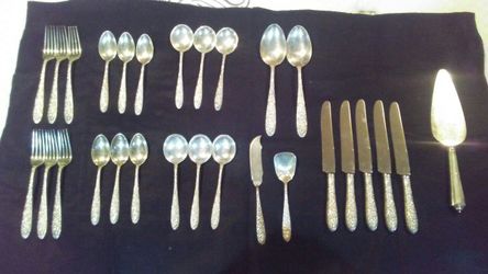 STERLING silver flat ware