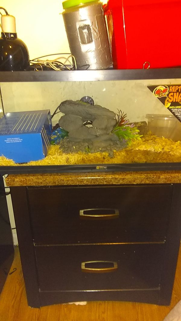 30 gallon Reptile tank for Sale in Houston, TX OfferUp