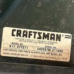Craftsman Lawn Mower 