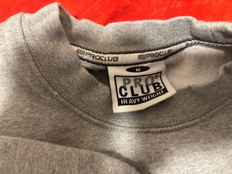 PRO CLUB GREY SWEATER