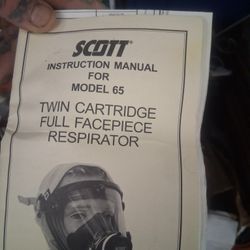 Scott Duel Cartridge Resporator Mask