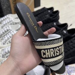 Black Dior Sandals 