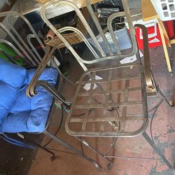 Wrought Iron Barstools