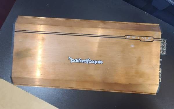 Rockford Fosgate Special Edition 4-Channel 1,200 Watt Car Amplifier!