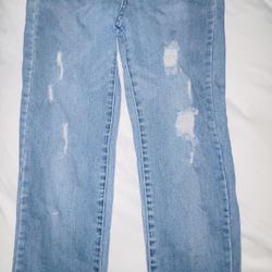 Levi’s High Rise Ankle Straight Size 12 Girls 