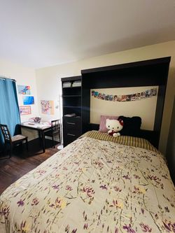 Murphy Bed with integrated Storage Cabinets