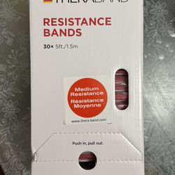 resistance bands 30x5 ft