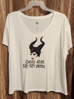 Disney Maleficent "Curses" Shirt XXL