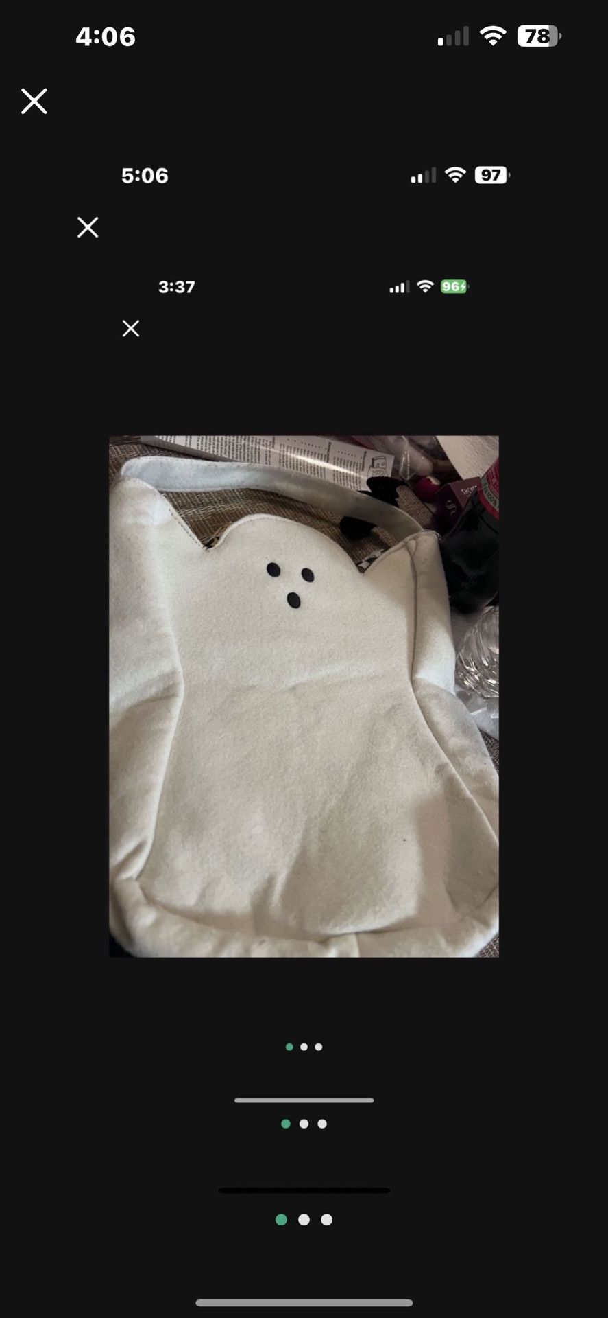 Ghost Candy Bag